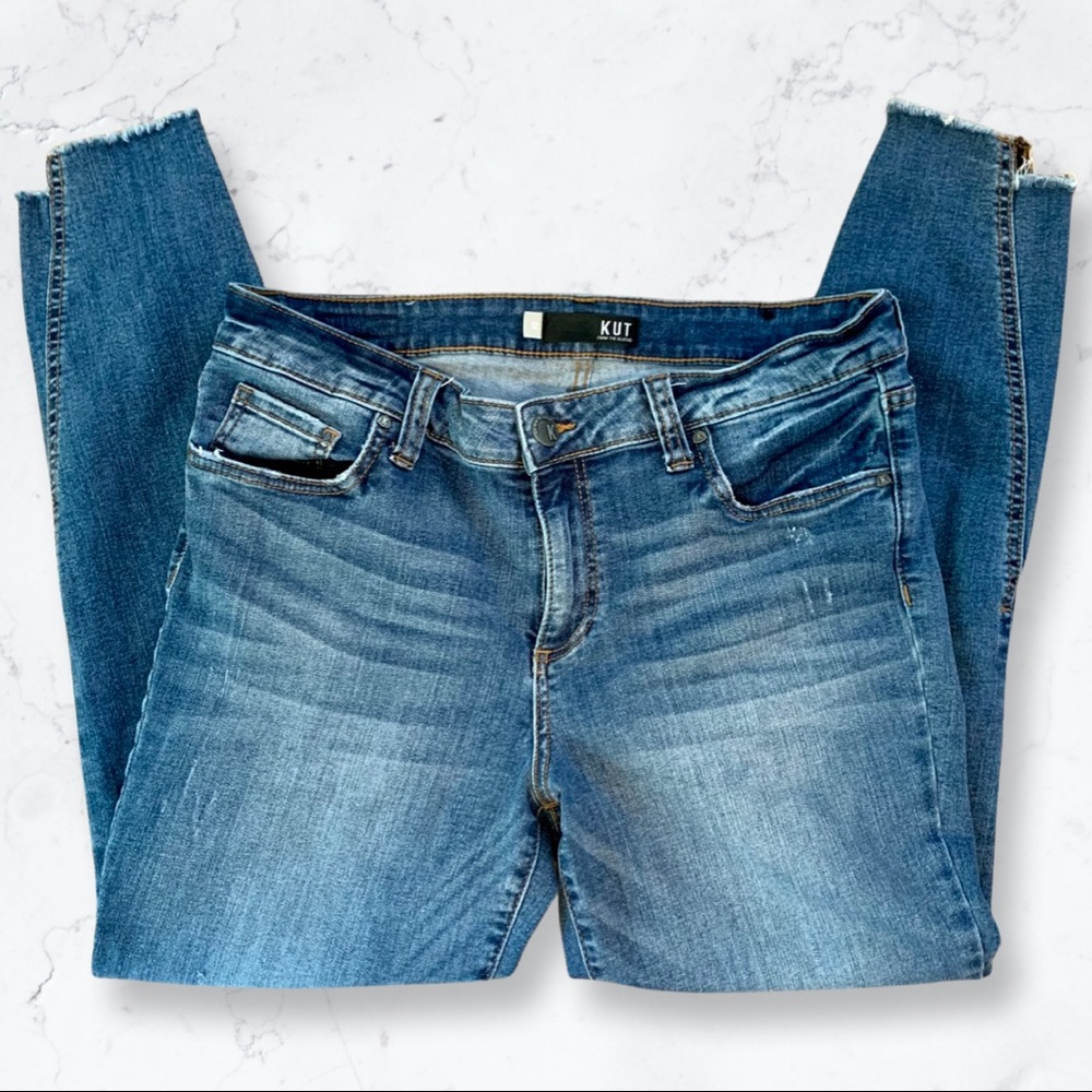 Kut From The Kloth Distressed Jeans sz 12